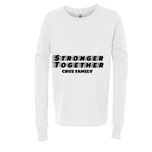 BELLA + CANVAS Youth Long Sleeve Jersey Tee Thumbnail