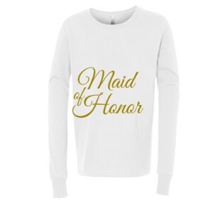 BELLA + CANVAS Youth Long Sleeve Jersey Tee Thumbnail