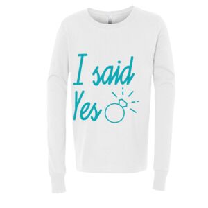 BELLA + CANVAS Youth Long Sleeve Jersey Tee Thumbnail