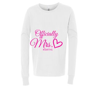 BELLA + CANVAS Youth Long Sleeve Jersey Tee Thumbnail