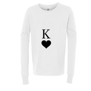 BELLA + CANVAS Youth Long Sleeve Jersey Tee Thumbnail