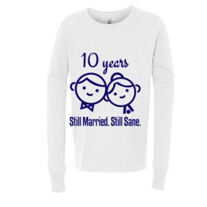 BELLA + CANVAS Youth Long Sleeve Jersey Tee Thumbnail