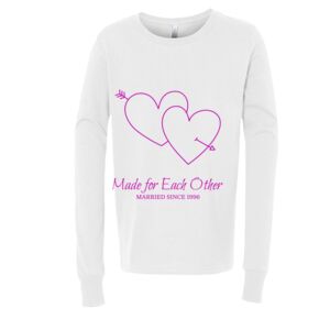 BELLA + CANVAS Youth Long Sleeve Jersey Tee Thumbnail