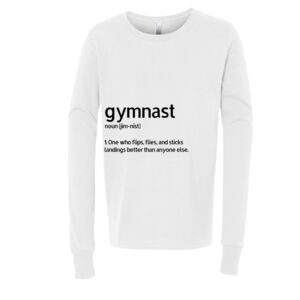 BELLA + CANVAS Youth Long Sleeve Jersey Tee Thumbnail