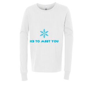 BELLA + CANVAS Youth Long Sleeve Jersey Tee Thumbnail