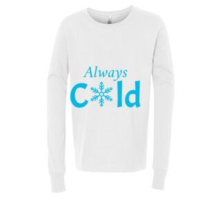 BELLA + CANVAS Youth Long Sleeve Jersey Tee Thumbnail