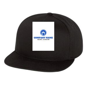YP Classics Five-Panel Flat Bill Cap Thumbnail